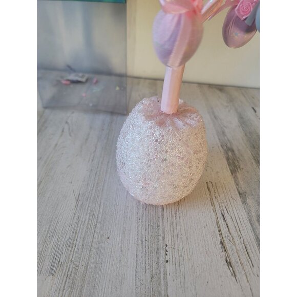 Vintage jubilee Easter tree table top spring decor unique beaded - Picture 8 of 9